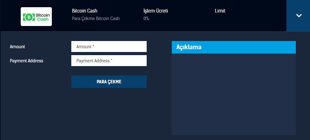 Bitcoin Cash ile Para Çekilen Bahis Siteleri